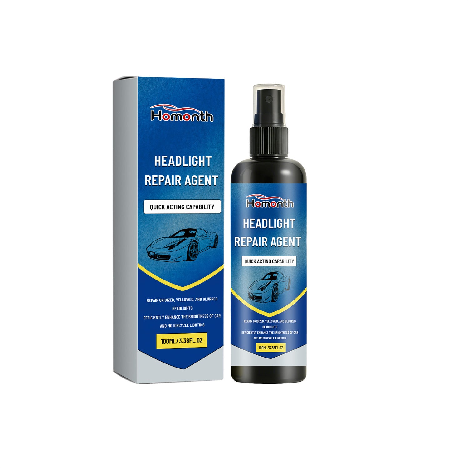 Headlight Repair Agent - Restore Clarity & Shine