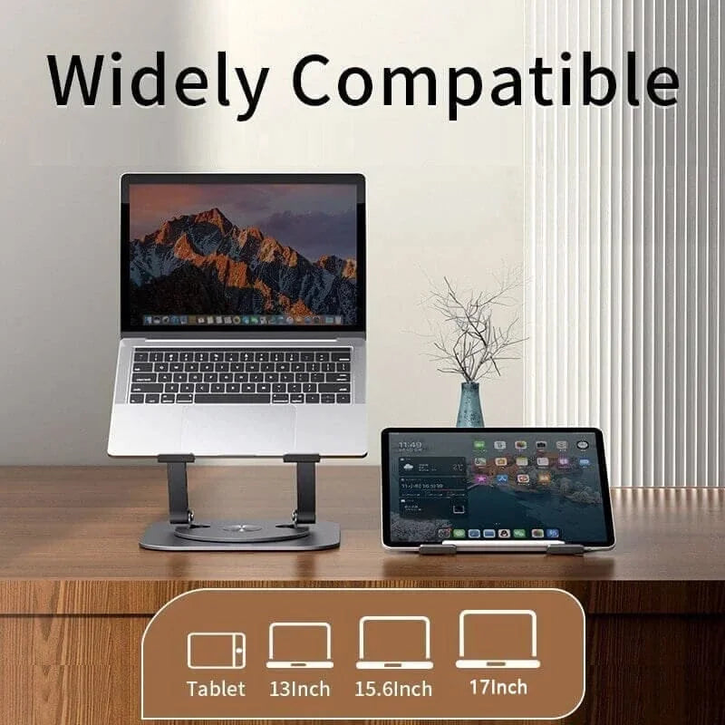 Laptop Stand Aluminum Alloy 360 Degree Rotating