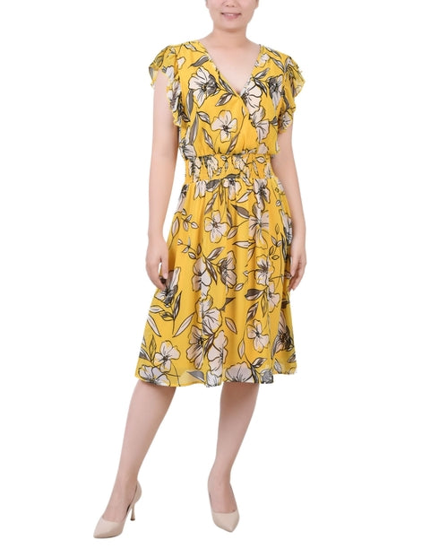 NY Collection Surplice Dress