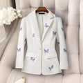 Fashionable Women's Korean-Style Casual Blazer Jacket