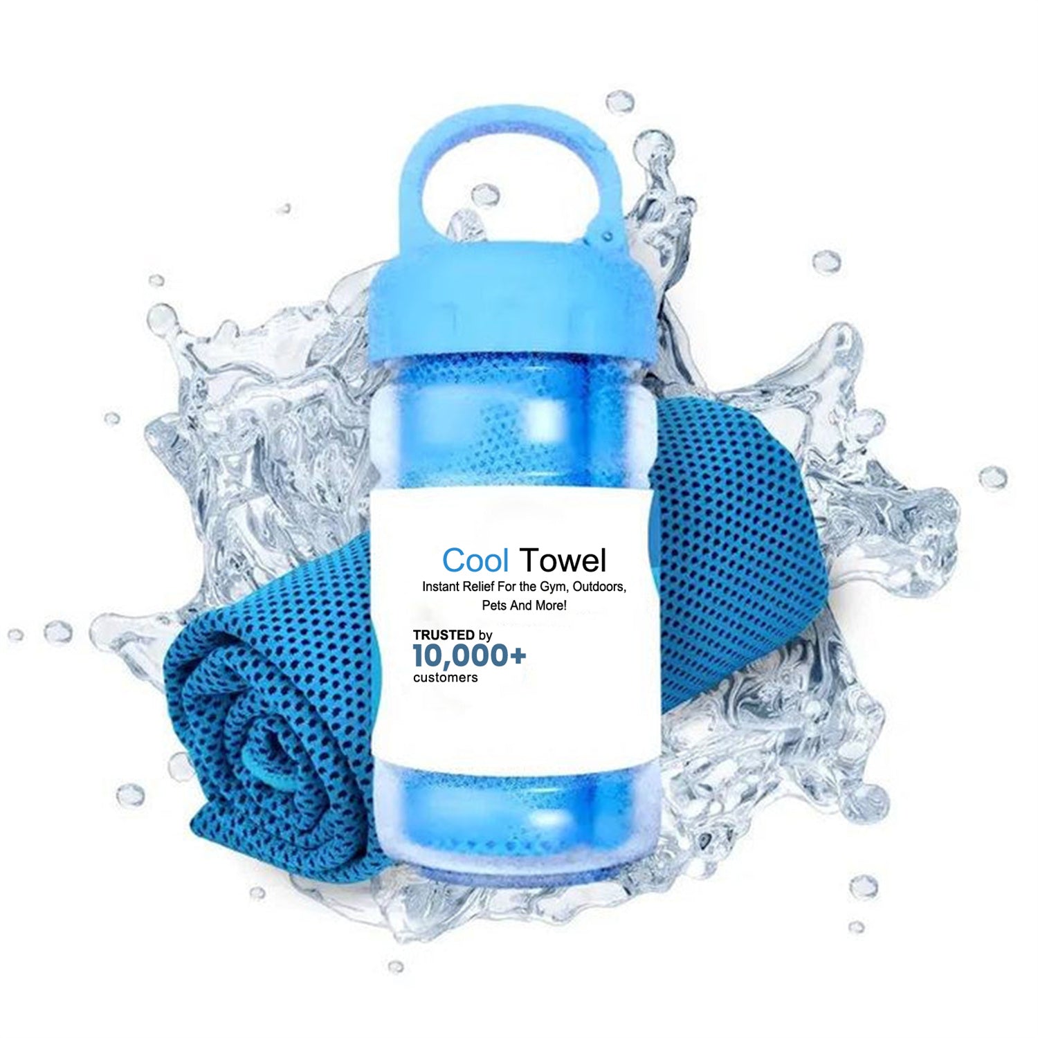 Cool Towel - Instant Chill Sports & Outdoor Towel