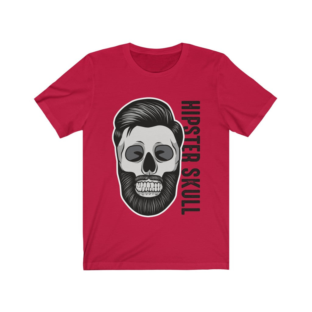 Hipster Skull Pop Culture Graphic Tee