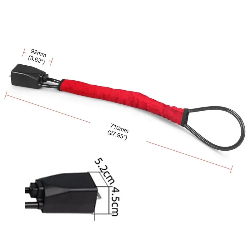 Universal Car Steering Wheel Lock with Seat Belt