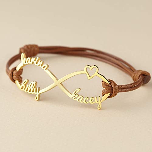 Infinity Bracelet with Kids Names