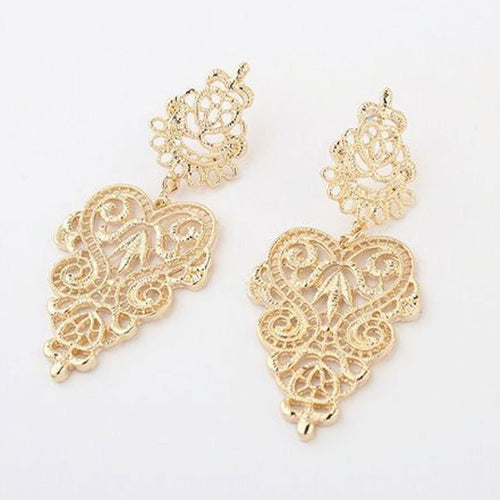 Agnes Gold Drop Earrings