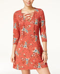 Be Bop Lace Up Dress