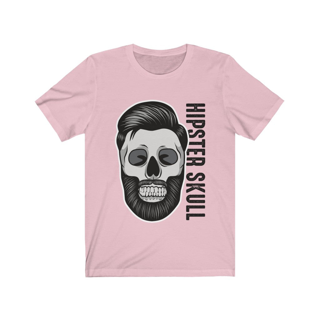 Hipster Skull Pop Culture Graphic Tee