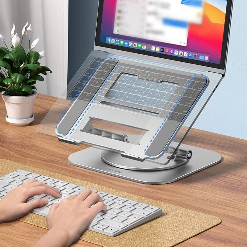Laptop Stand Aluminum Alloy 360 Degree Rotating