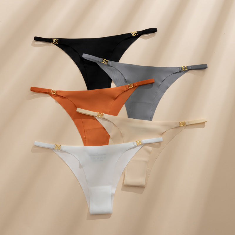 Thin-Strapped Sheer Panties for Women | European Style