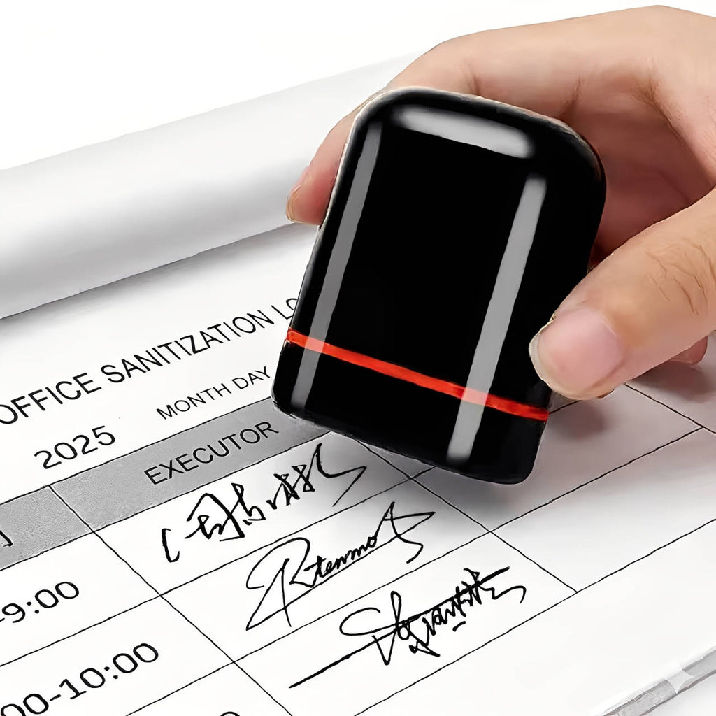 Custom Signature Stamp Personalized Logo Name