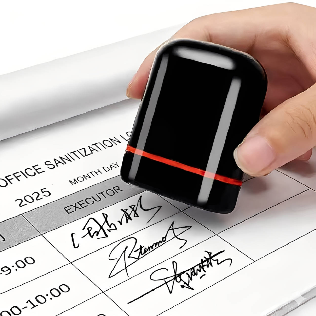 Custom Signature Stamp Personalized Logo Name