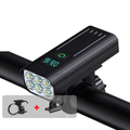 5000 Lumen Bike Light with 12 LEDs & USB-C