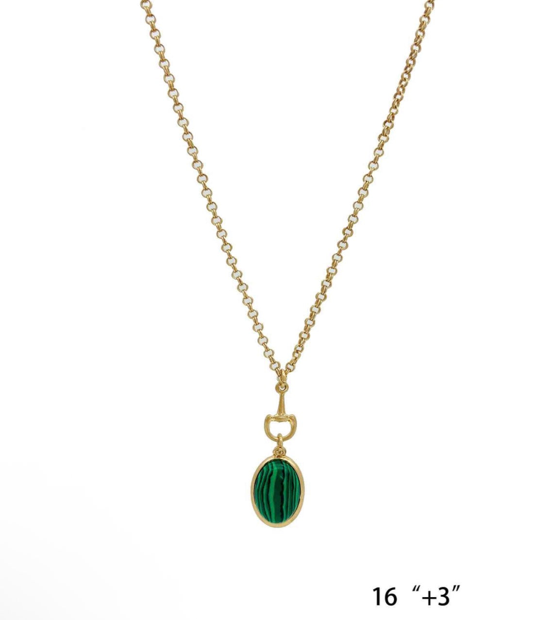 Tiger Eye Stone Pendant Necklace
