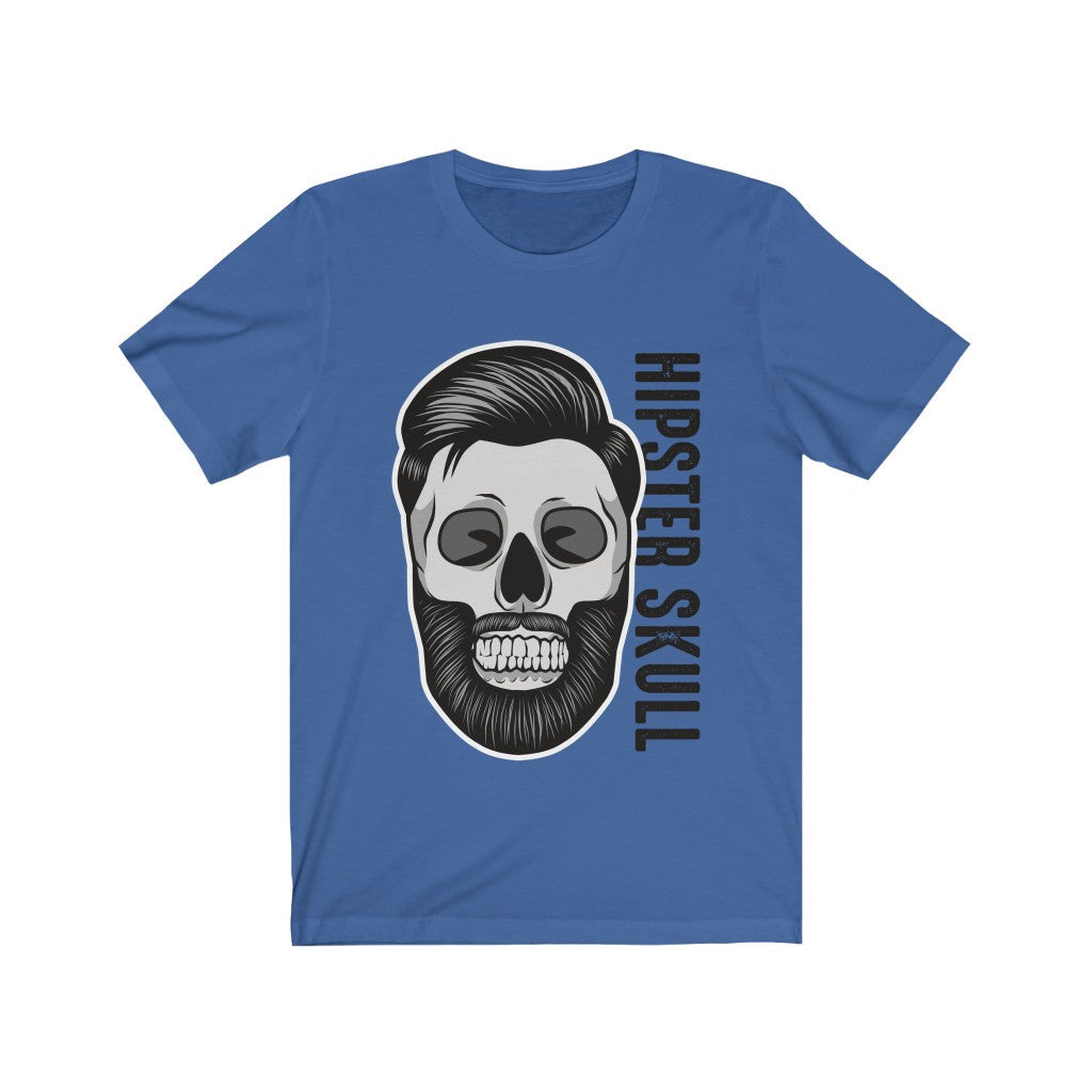 Hipster Skull Pop Culture Graphic Tee