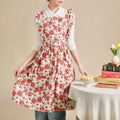 Stylish Thin Floral-Print Apron - Kitchen & Home Accessories