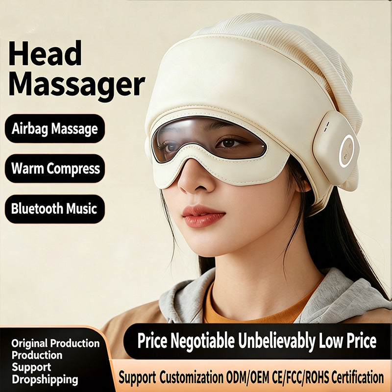 Temple Heating Compress Device - Sleep & Relaxation Aid