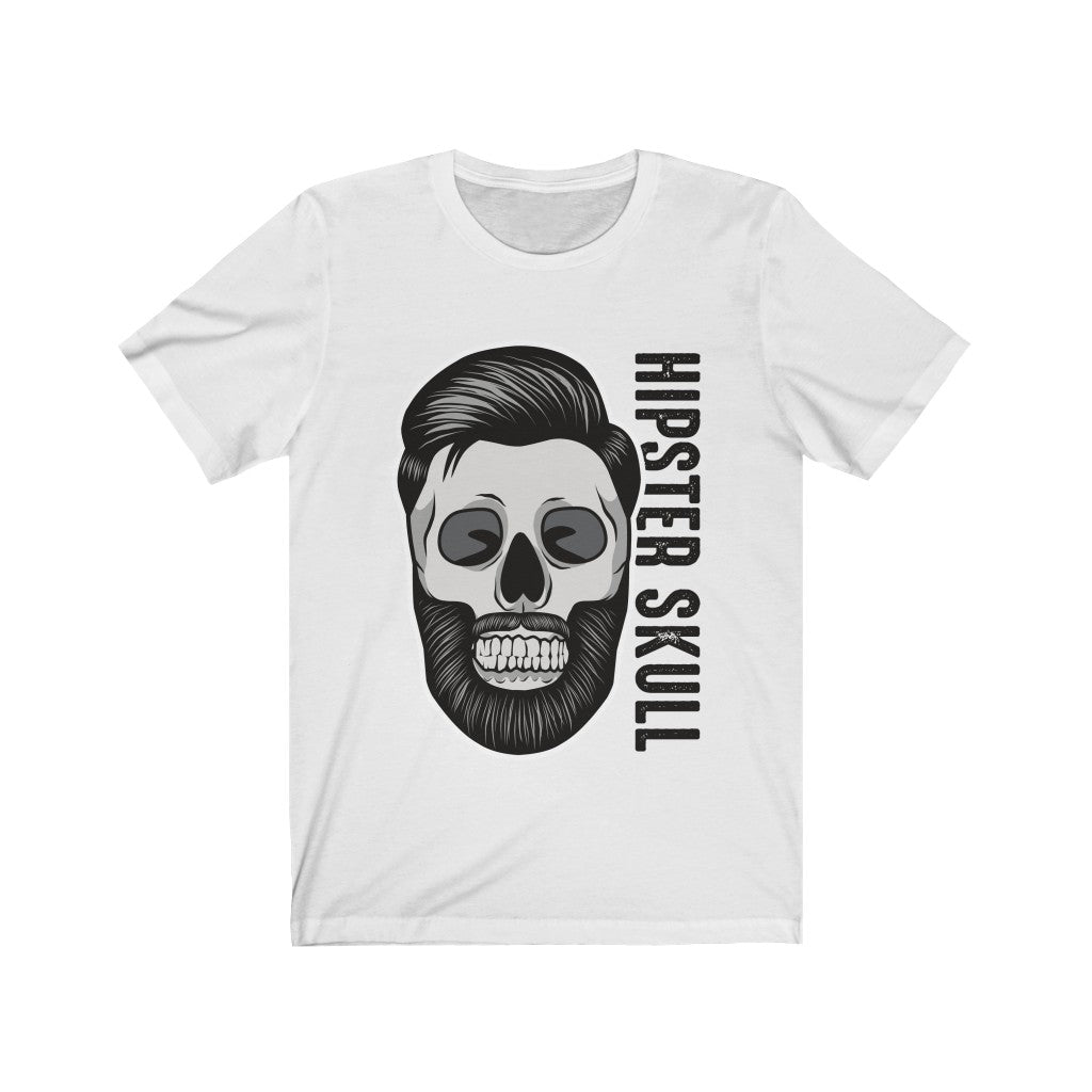 Hipster Skull Pop Culture Graphic Tee