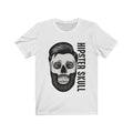 Hipster Skull Pop Culture Graphic Tee