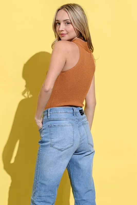 And The Why Halter Tank Top