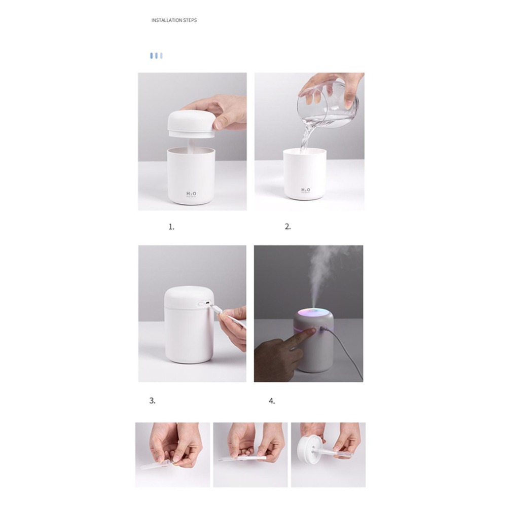Portable Aroma Essential Oil Diffuser