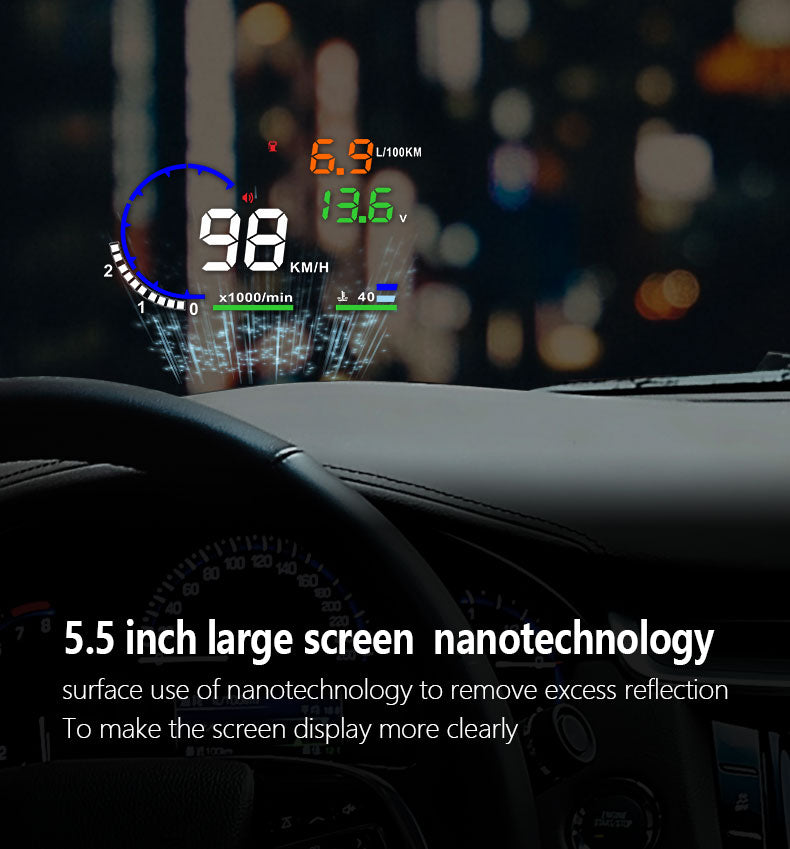 Car HUD Windscreen Head-Up Display Projector