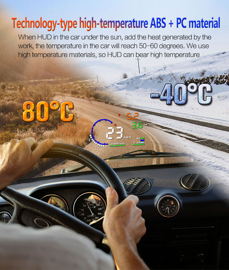 Car HUD Windscreen Head-Up Display Projector