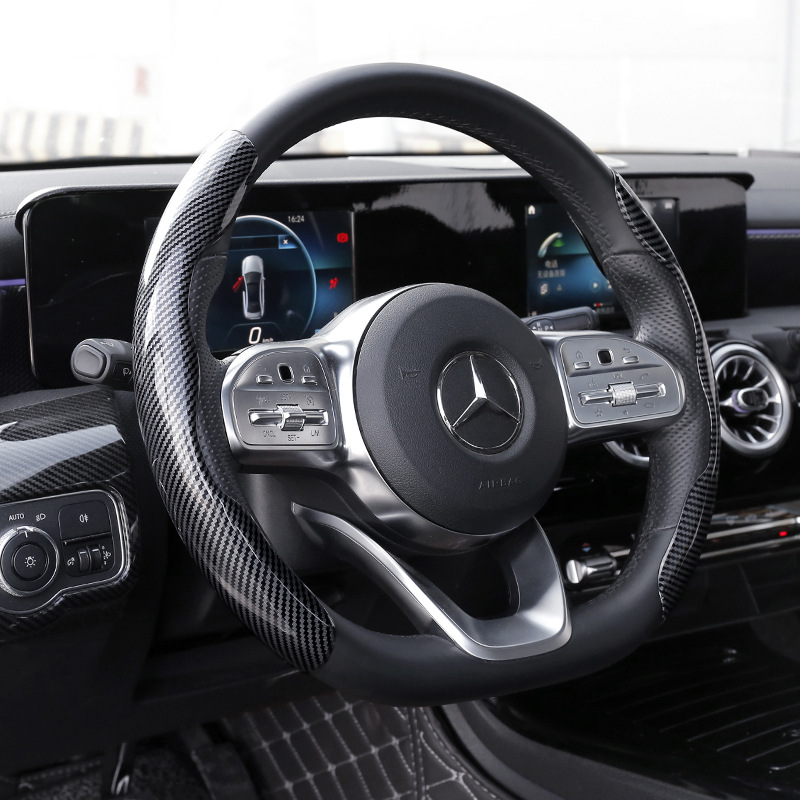 Carbon Fiber Steering Wheel Cover