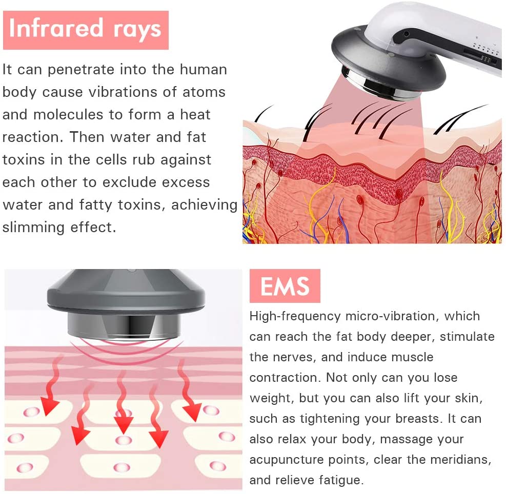 Body Face Ultrasound Slimming Massager