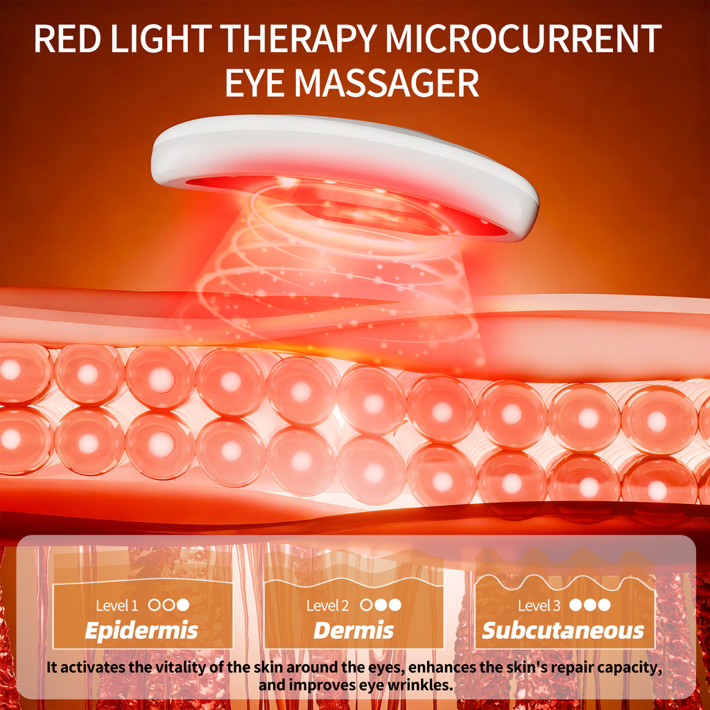 Eye Massage Device for Wrinkles and Dark Circles