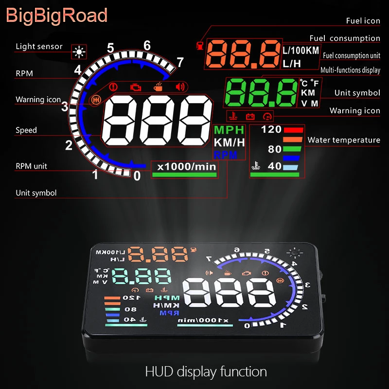 Car HUD Windscreen Head-Up Display Projector