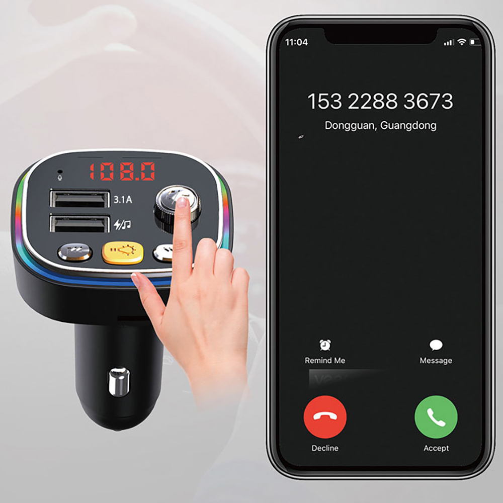 Handsfree Bluetooth MP3 Car Charger