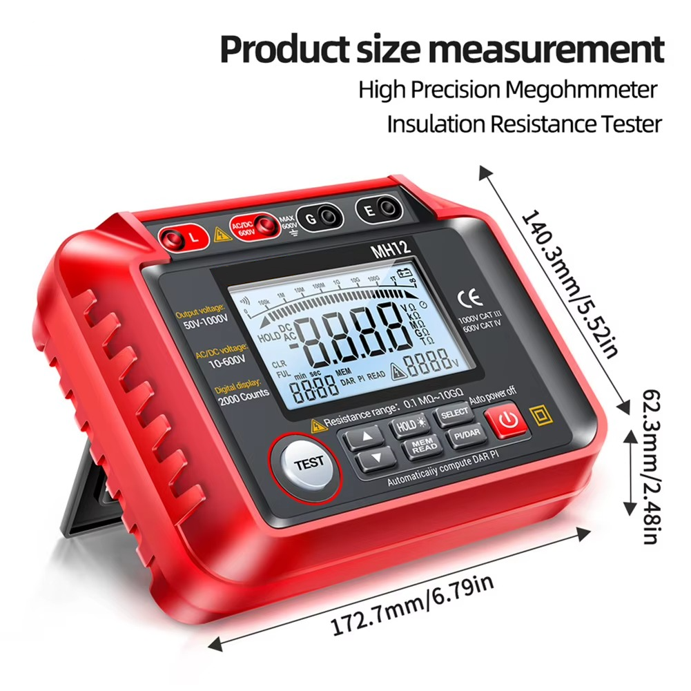 High Resistance Meter Voltage Tester Megohmmeter