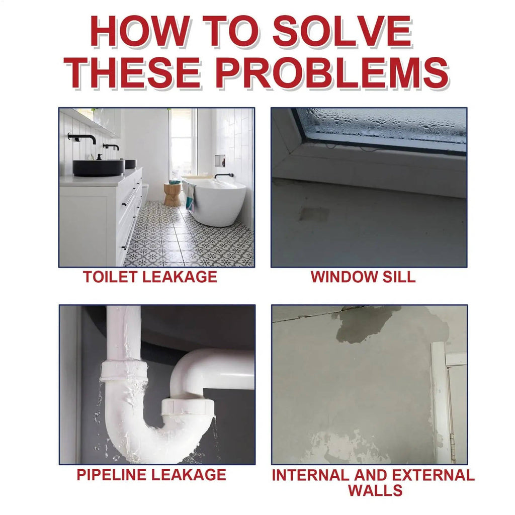 2 Set Leak Repair Waterproof Sealant Spray All