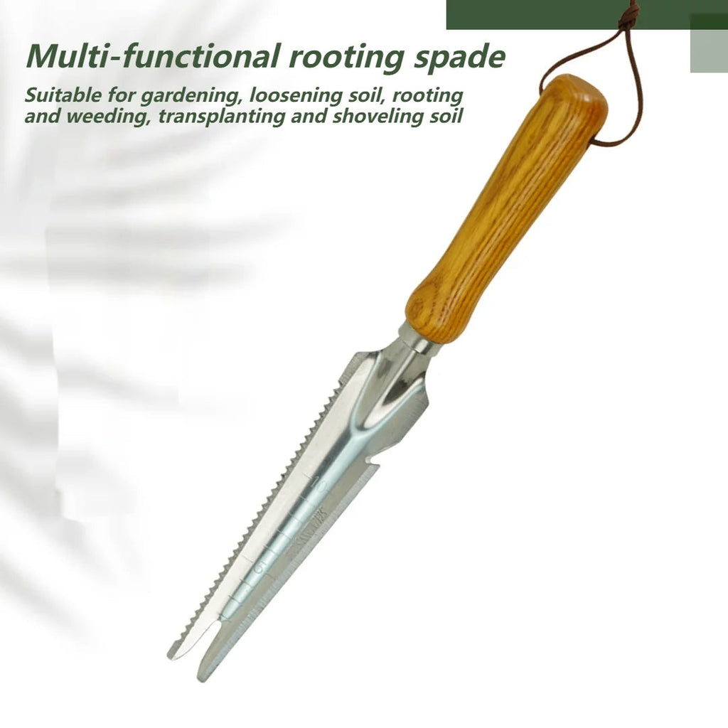 5-in-1 Stainless Steel Weed Puller Tool with