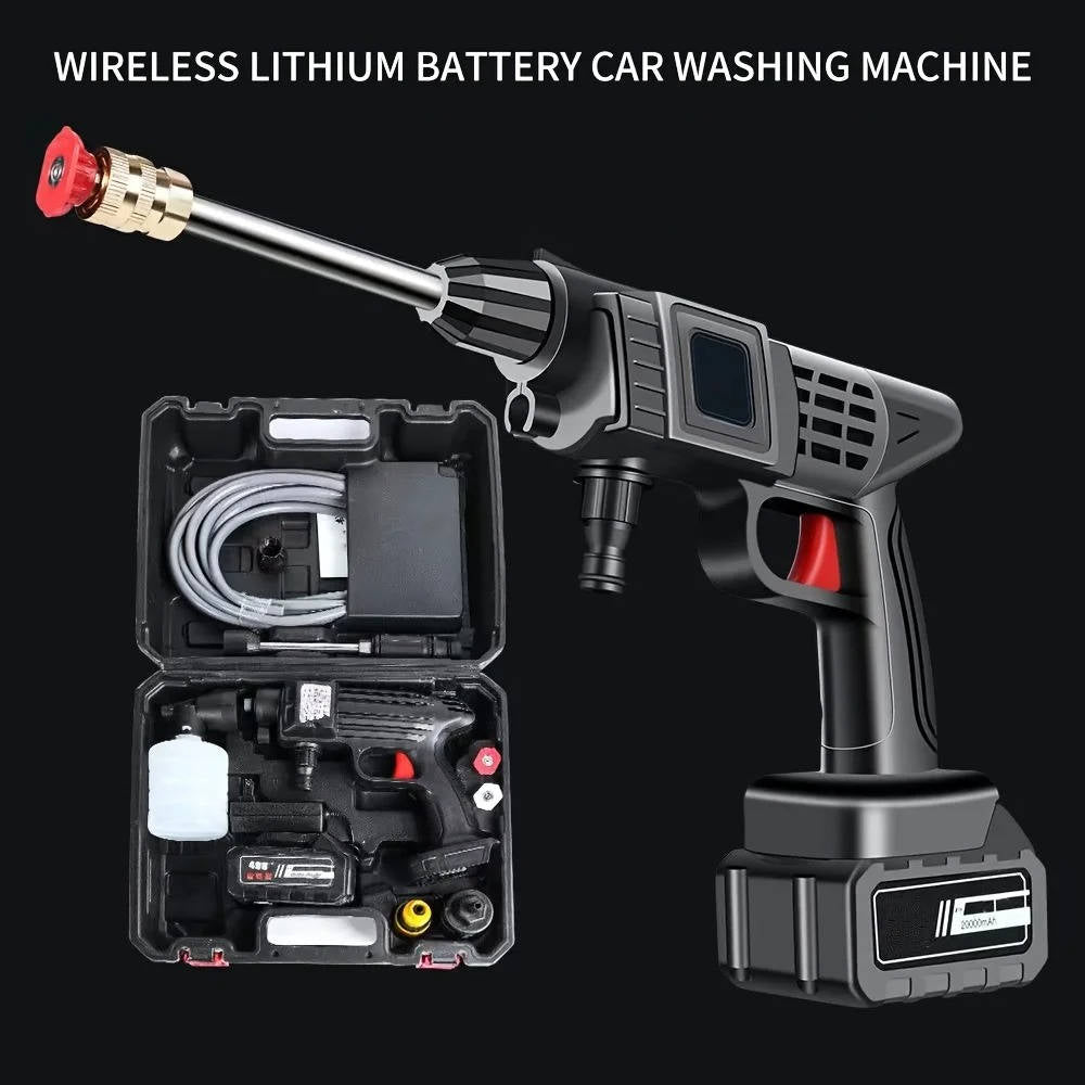 Cordless Portable High Pressure Spray Water Gun