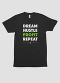 Dream Hustle Profit Printed Tee