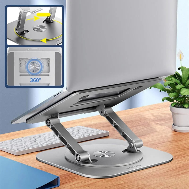 Laptop Stand Aluminum Alloy 360 Degree Rotating