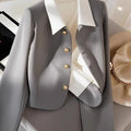 Elegant Petite Women's Blazer - Stylish Casual Jacket