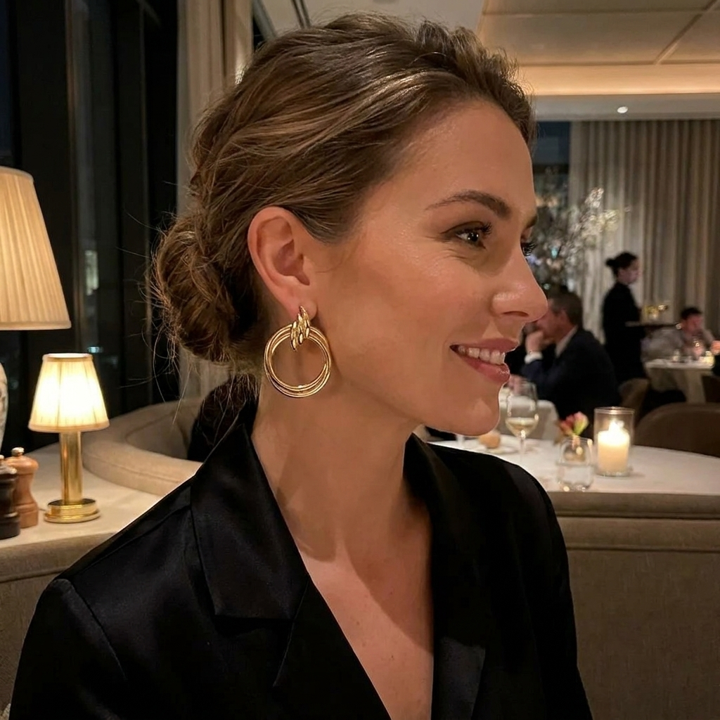 Andy Earrings lifestyle
