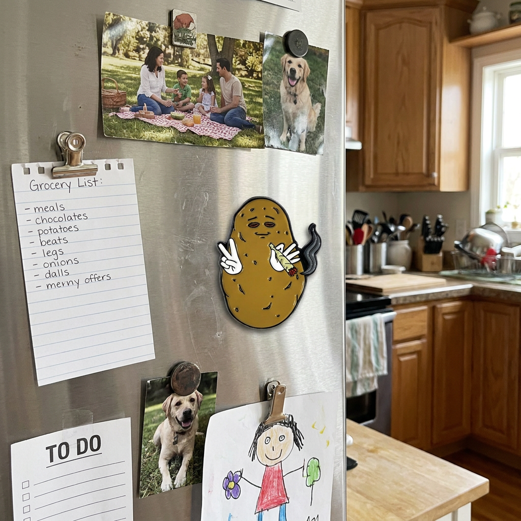 Baked Potato Magnet lifestyle
