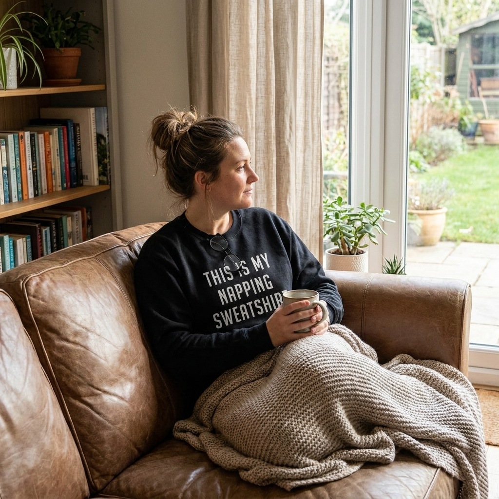 This Is My Napping Sweatshirt lifestyle