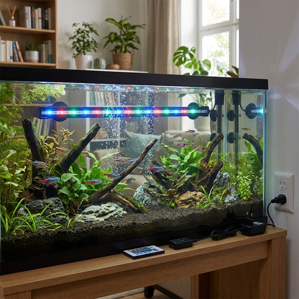Aquarium RGB Light lifestyle