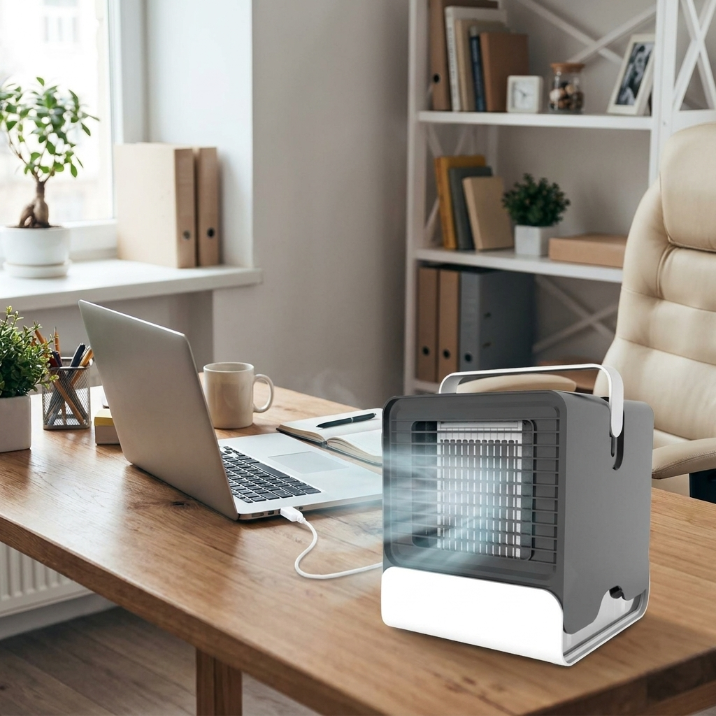 Mini Cooling Fan lifestyle