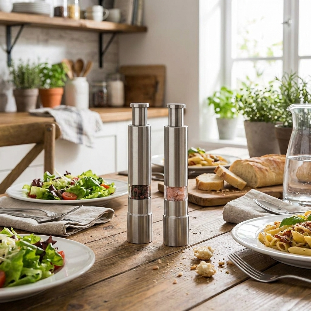Salt and Pepper Grinder lifestyle