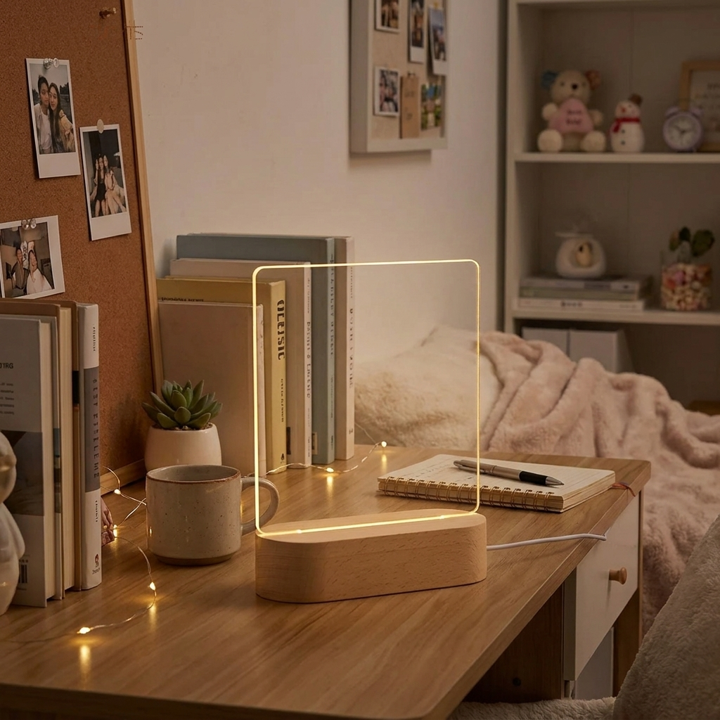 Wood Table Lamp lifestyle
