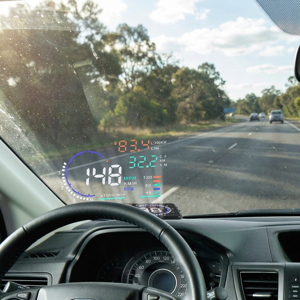 Car HUD Projector lifestyle
