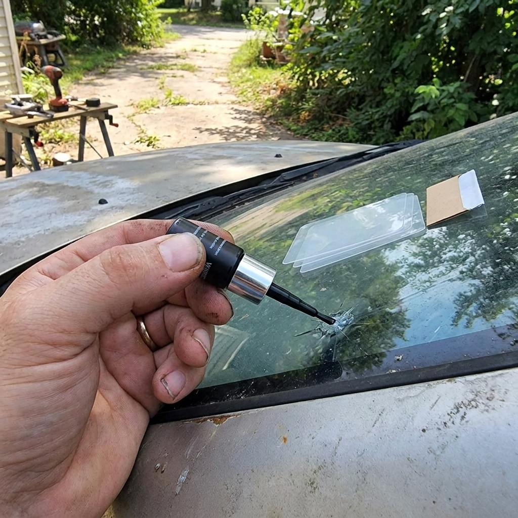 Windshield Repair Kit lifestyle