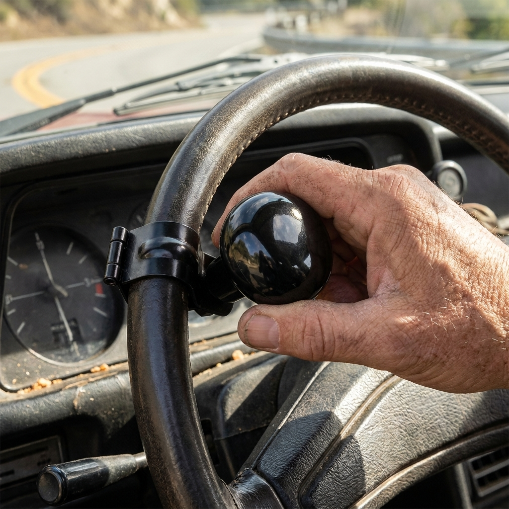 Steering Wheel Spinner Knob lifestyle