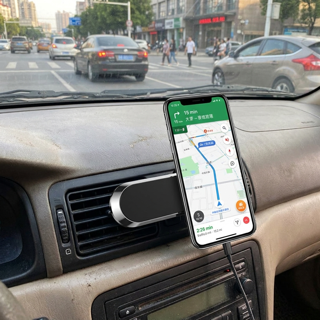 Magnetic Car Phone Holder lifestyle