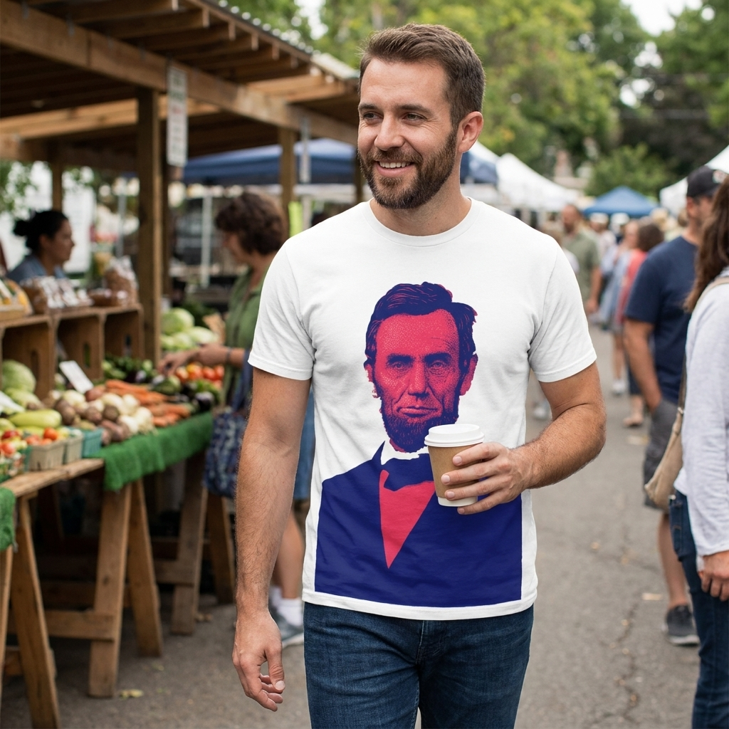 Abraham Lincoln Tee lifestyle